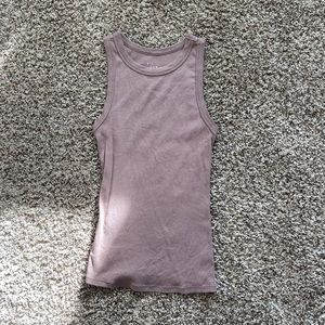 Small A Nee Day Tank from Target; beige/maroon